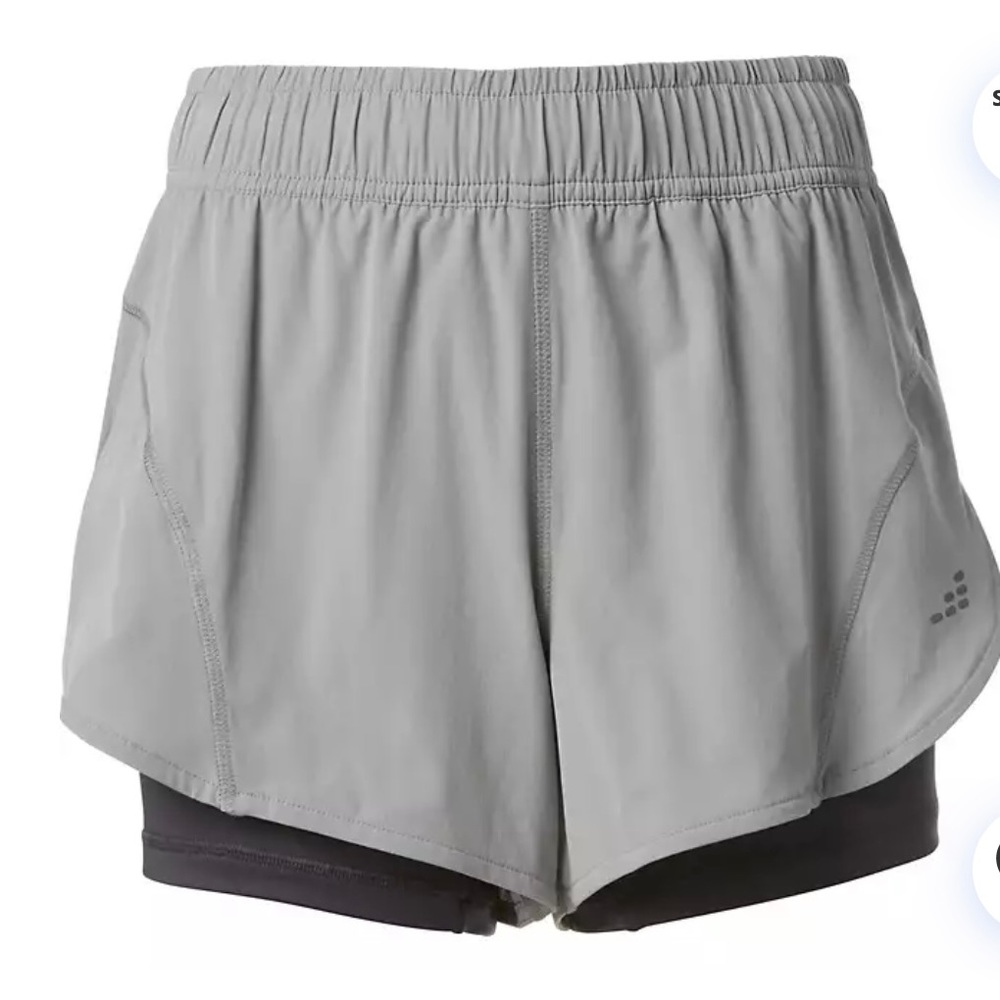 Gray Running Shorts